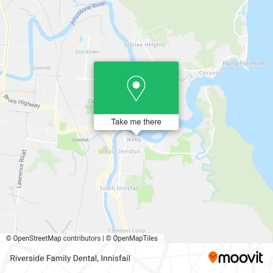 Mapa Riverside Family Dental