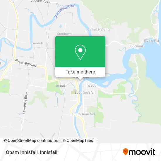 Mapa Opsm Innisfail