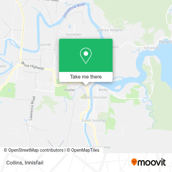 Mapa Collins