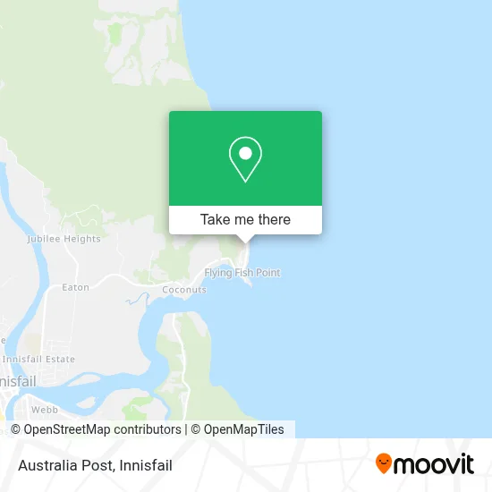 Mapa Australia Post
