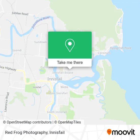 Mapa Red Frog Photography
