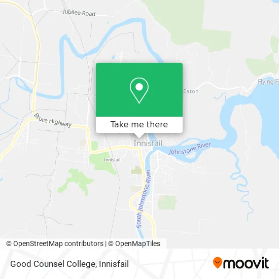 Good Counsel College map