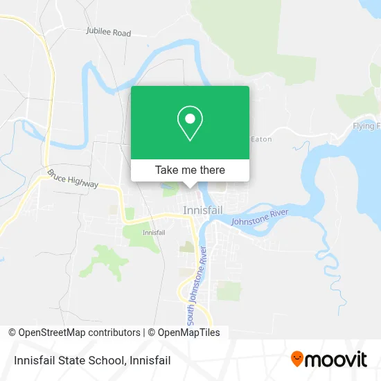 Mapa Innisfail State School