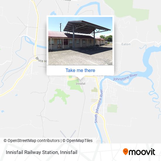 Innisfail Railway Station map