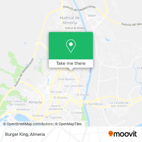 Burger King map