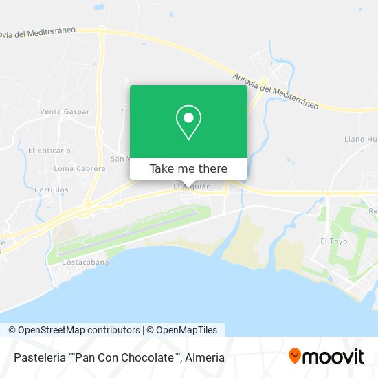 Pasteleria ""Pan Con Chocolate"" map