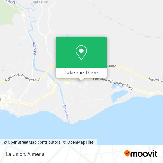 La Union map