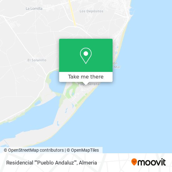 Residencial ""Pueblo Andaluz"" map