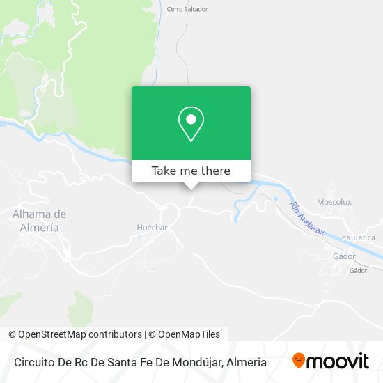 Circuito De Rc De Santa Fe De Mondújar map
