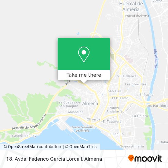 18. Avda. Federico García Lorca I map