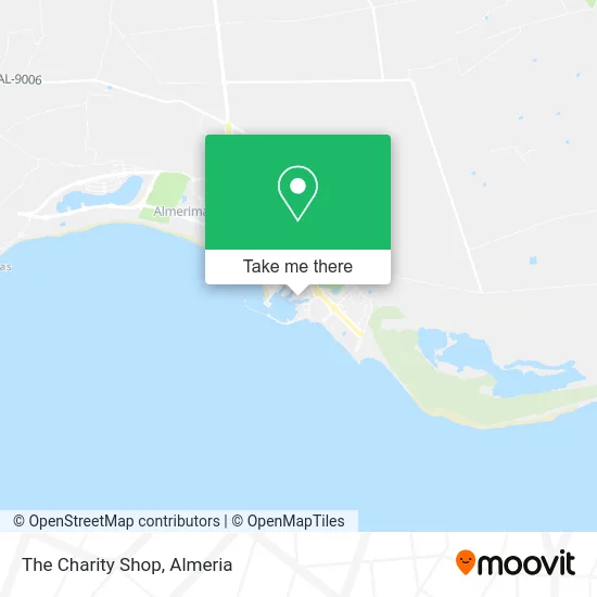 The Charity Shop map