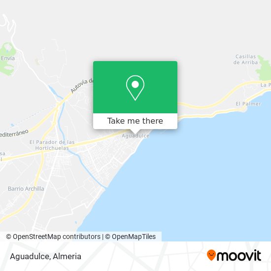 Aguadulce map