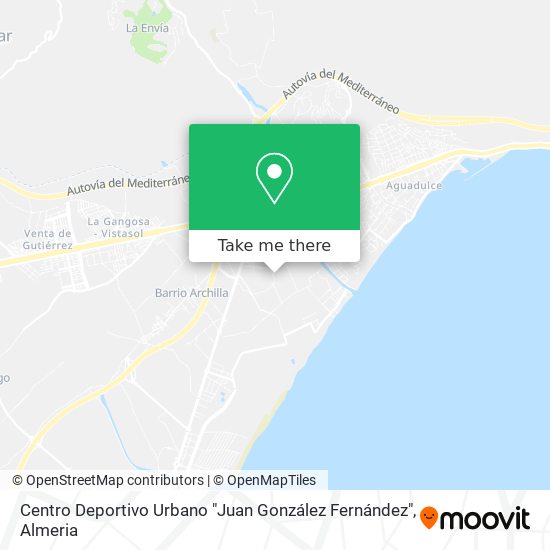 Centro Deportivo Urbano "Juan González Fernández" map
