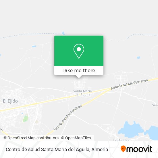 Centro de salud Santa María del Águila map