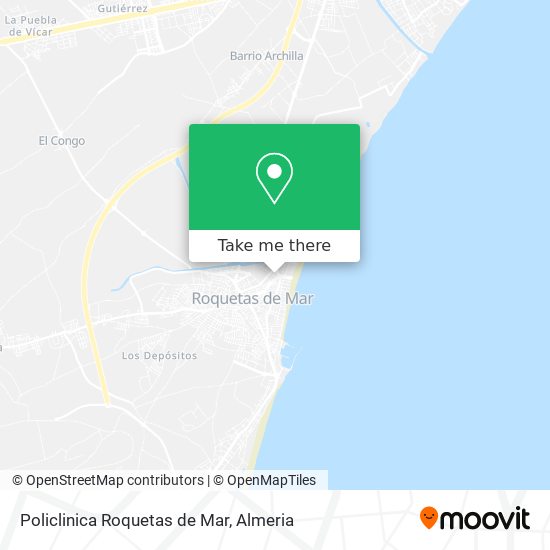 Policlinica Roquetas de Mar map