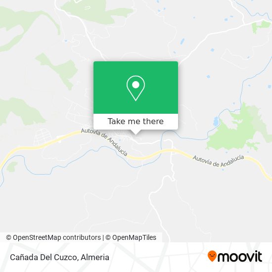 Cañada Del Cuzco map