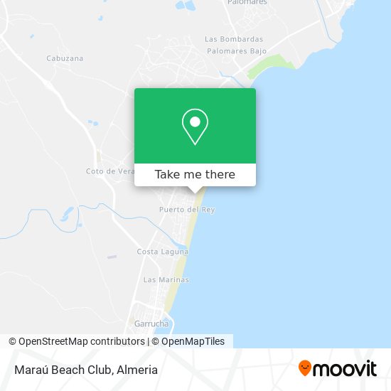 Maraú Beach Club map