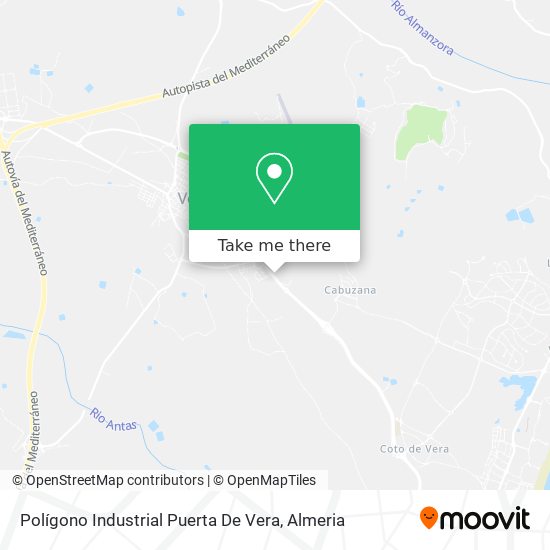 Polígono Industrial Puerta De Vera map