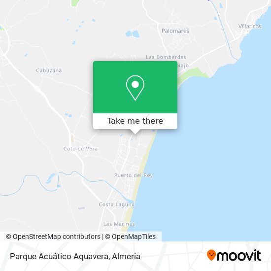 mapa Parque Acuático Aquavera