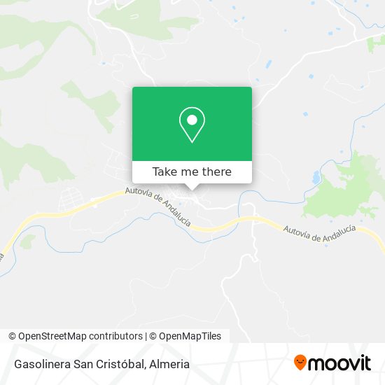 Gasolinera San Cristóbal map