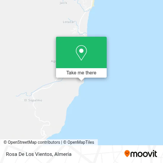 Rosa De Los Vientos map