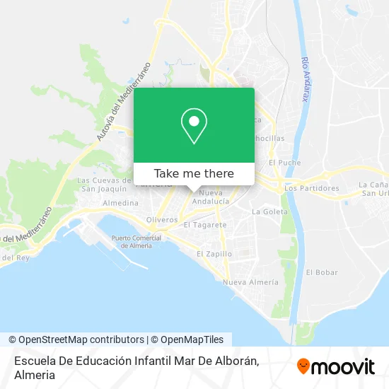 Escuela De Educación Infantil Mar De Alborán map