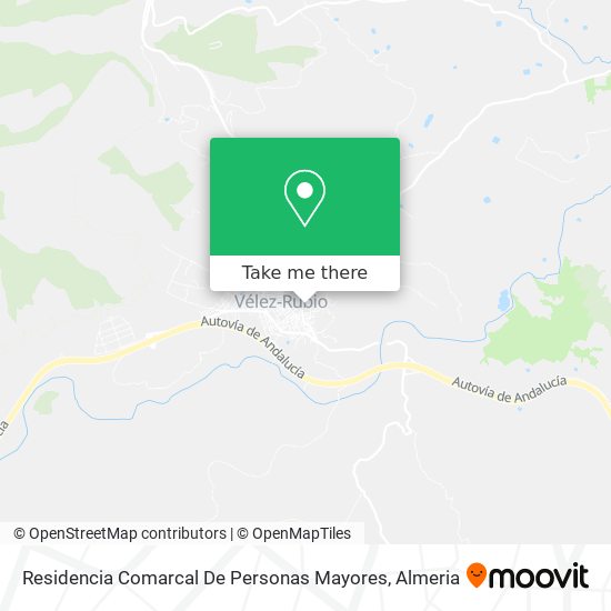 Residencia Comarcal De Personas Mayores map
