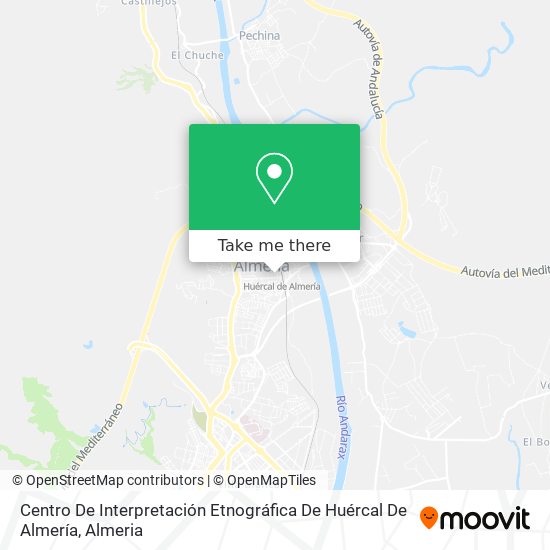 Centro De Interpretación Etnográfica De Huércal De Almería map