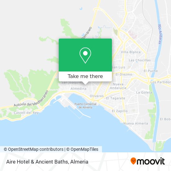 Aire Hotel & Ancient Baths map