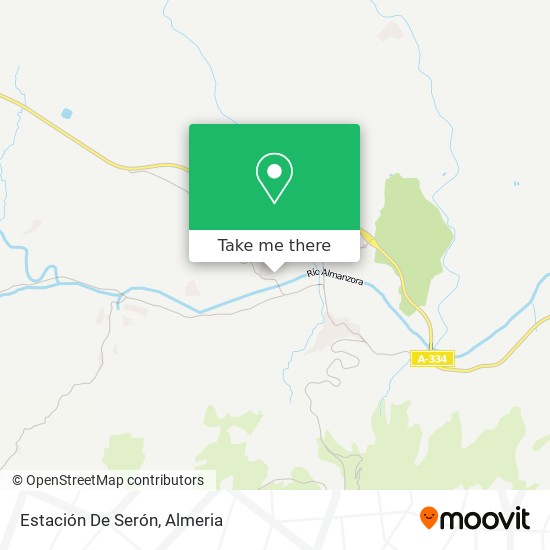Estación De Serón map