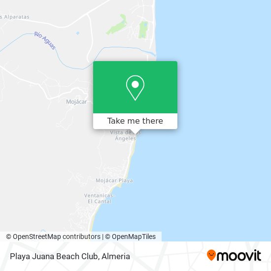 Playa Juana Beach Club map