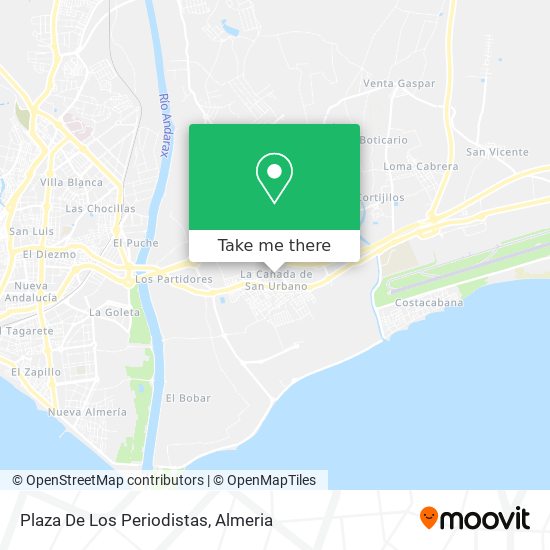 Plaza De Los Periodistas map