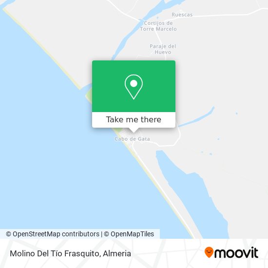 Molino Del Tío Frasquito map