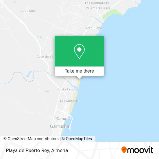 Playa de Puerto Rey map