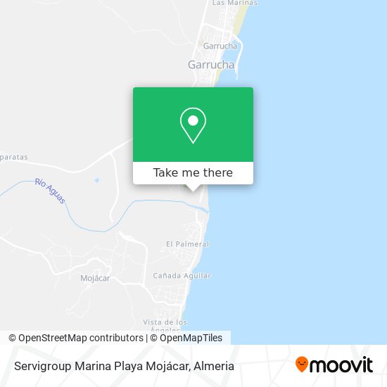 Servigroup Marina Playa Mojácar map