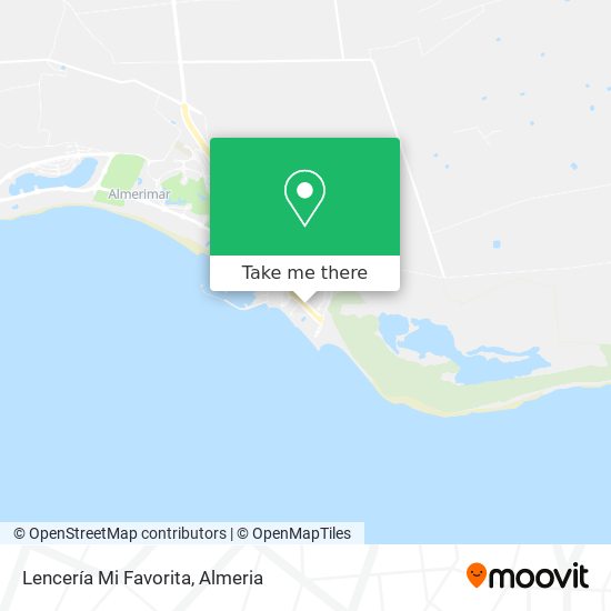 Lencería Mi Favorita map