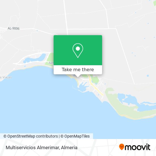 Multiservicios Almerimar map
