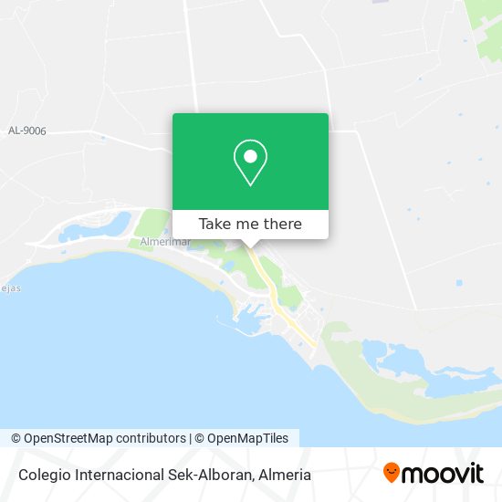 Colegio Internacional Sek-Alboran map