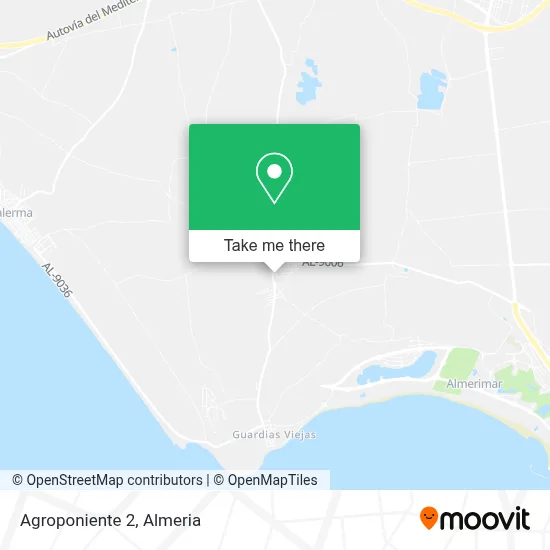 Agroponiente 2 map