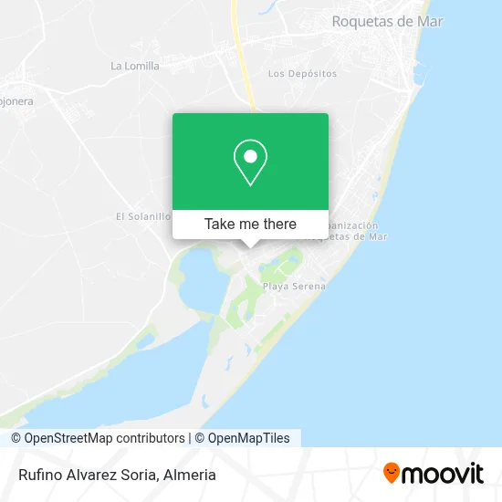 Rufino Alvarez Soria map