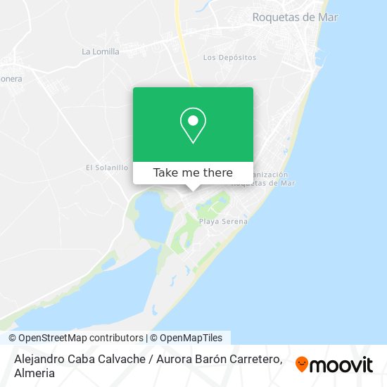 Alejandro Caba Calvache / Aurora Barón Carretero map
