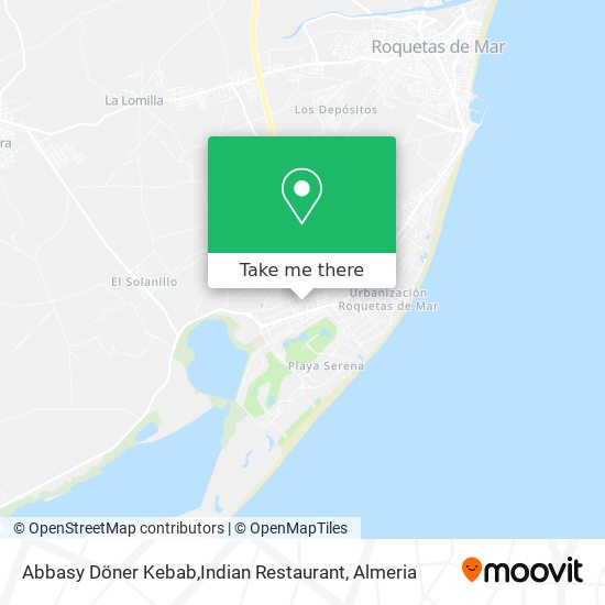 Abbasy Döner Kebab,Indian Restaurant map