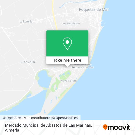 Mercado Muncipal de Abastos de Las Marinas map