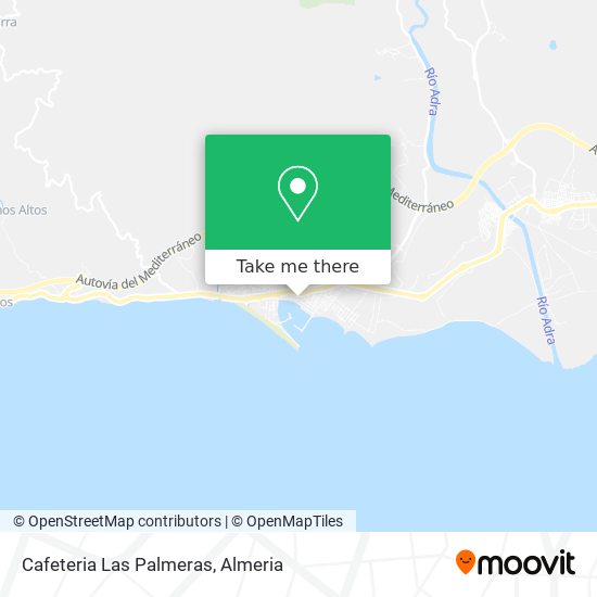 Cafeteria Las Palmeras map