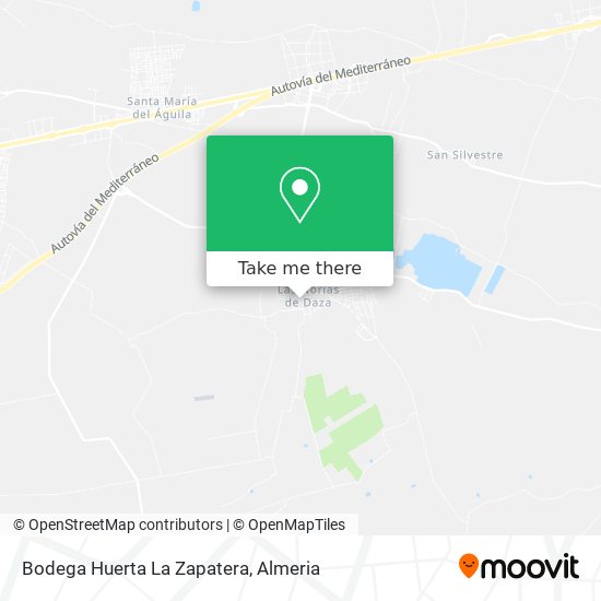Bodega Huerta La Zapatera map