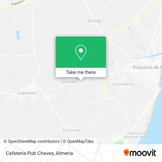 Cafetería Pub Chaves map