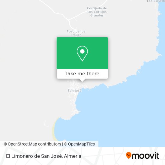 El Limonero de San José map