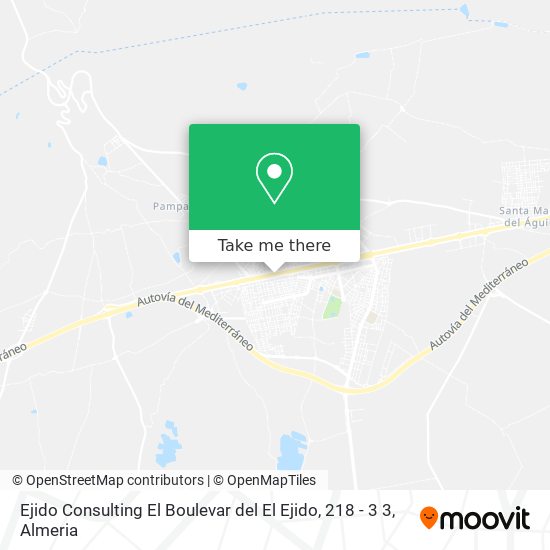 Ejido Consulting El Boulevar del El Ejido, 218 - 3 3 map