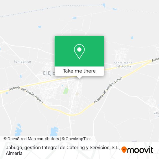 Jabugo, gestión Integral de Cátering y Servicios, S.L. map