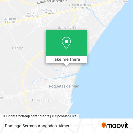 Domingo Serrano Abogados map